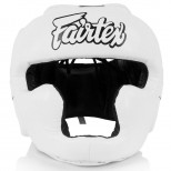 Детский боксерский шлем Fairtex (HGK-15 white)